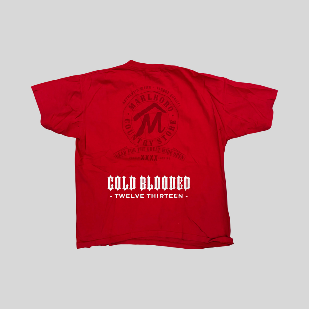 Red Marlboro Store Tee - Medium