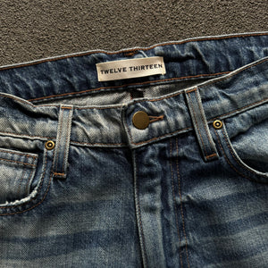 Stone Washed Denim - Indigo Blue