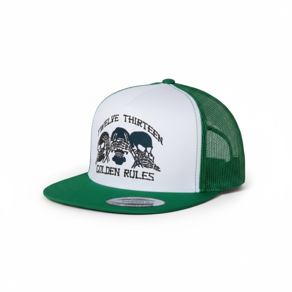 GR Trucker Hat - Green/White