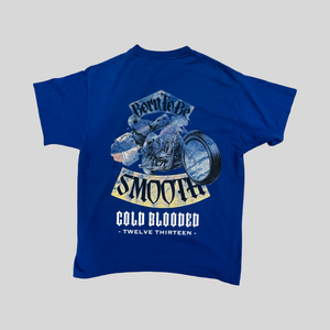 Camel Blue Smooth Tee - Medium