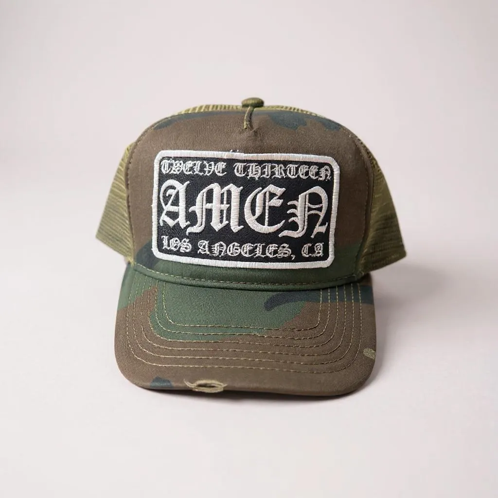 Amen Trucker - Camo