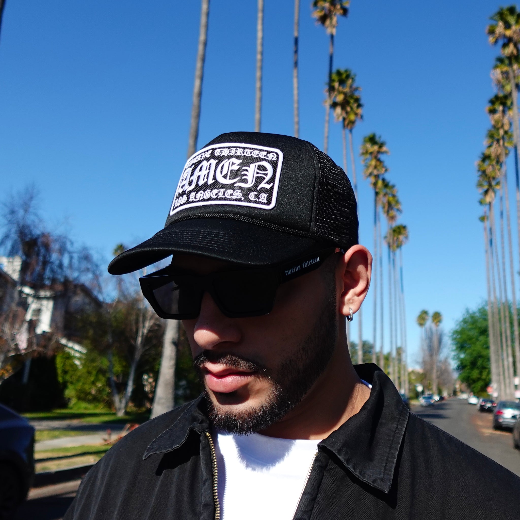 Amen Foam Trucker - Black