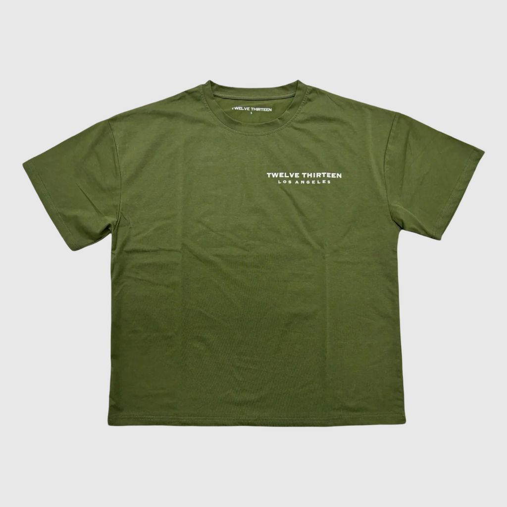 Staple Tee - Olive Green