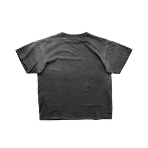 Vintage Thrashed Blank Tee  - Charcoal