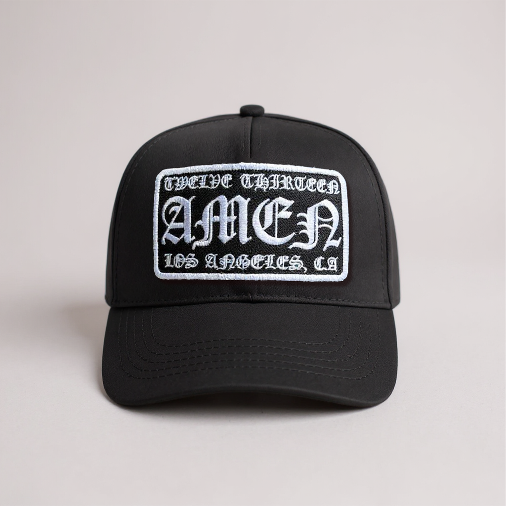 Amen Twill Hat - Black