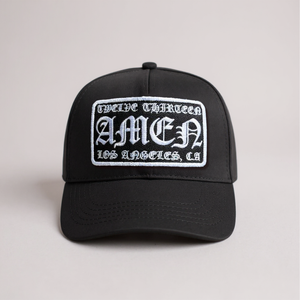 Amen Twill Hat - Black
