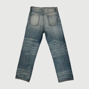 Stone Washed Denim - Indigo Blue