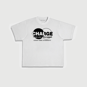 Charge Tee - White