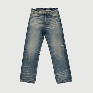 Stone Washed Denim - Indigo Blue