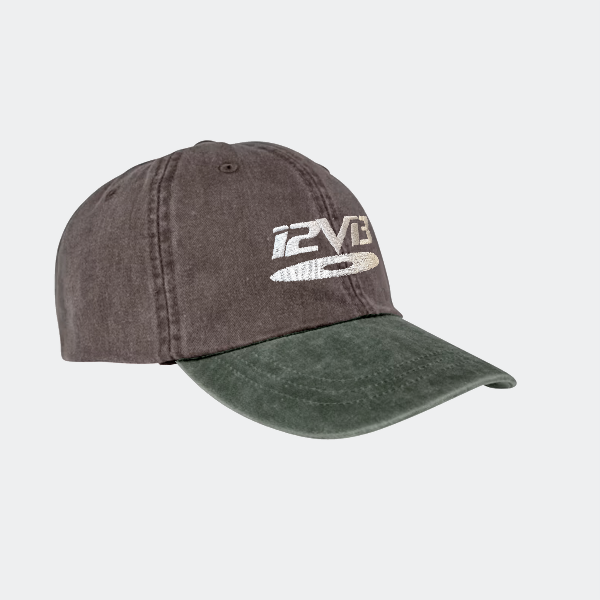 Disc Dad Hat- Washed Brwn/Grn