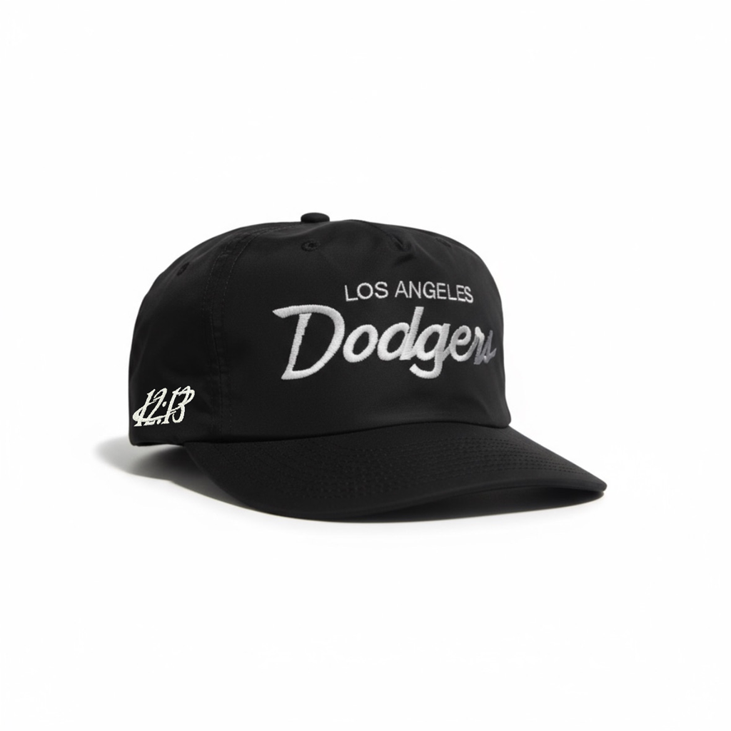 Dodger Script Nylon Hat - Black