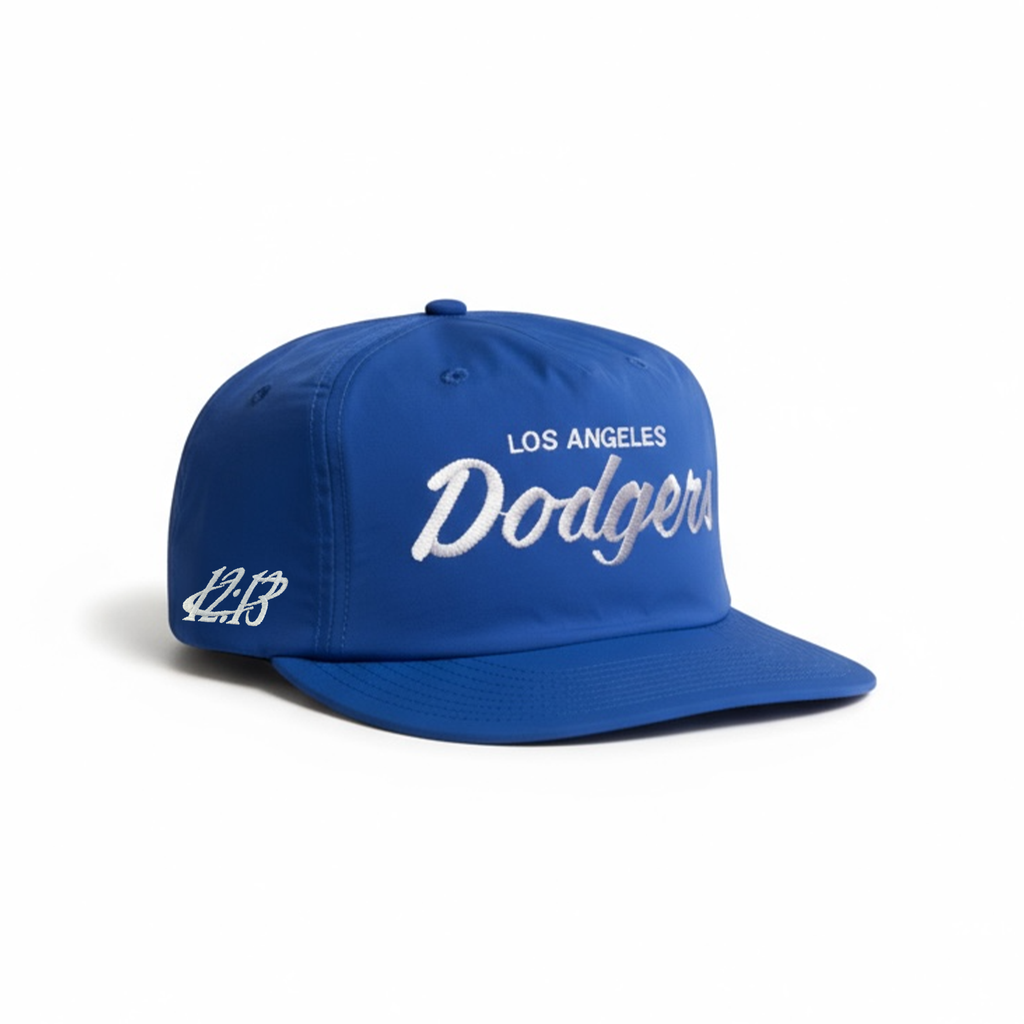 Dodger Script Nylon Hat - Blue