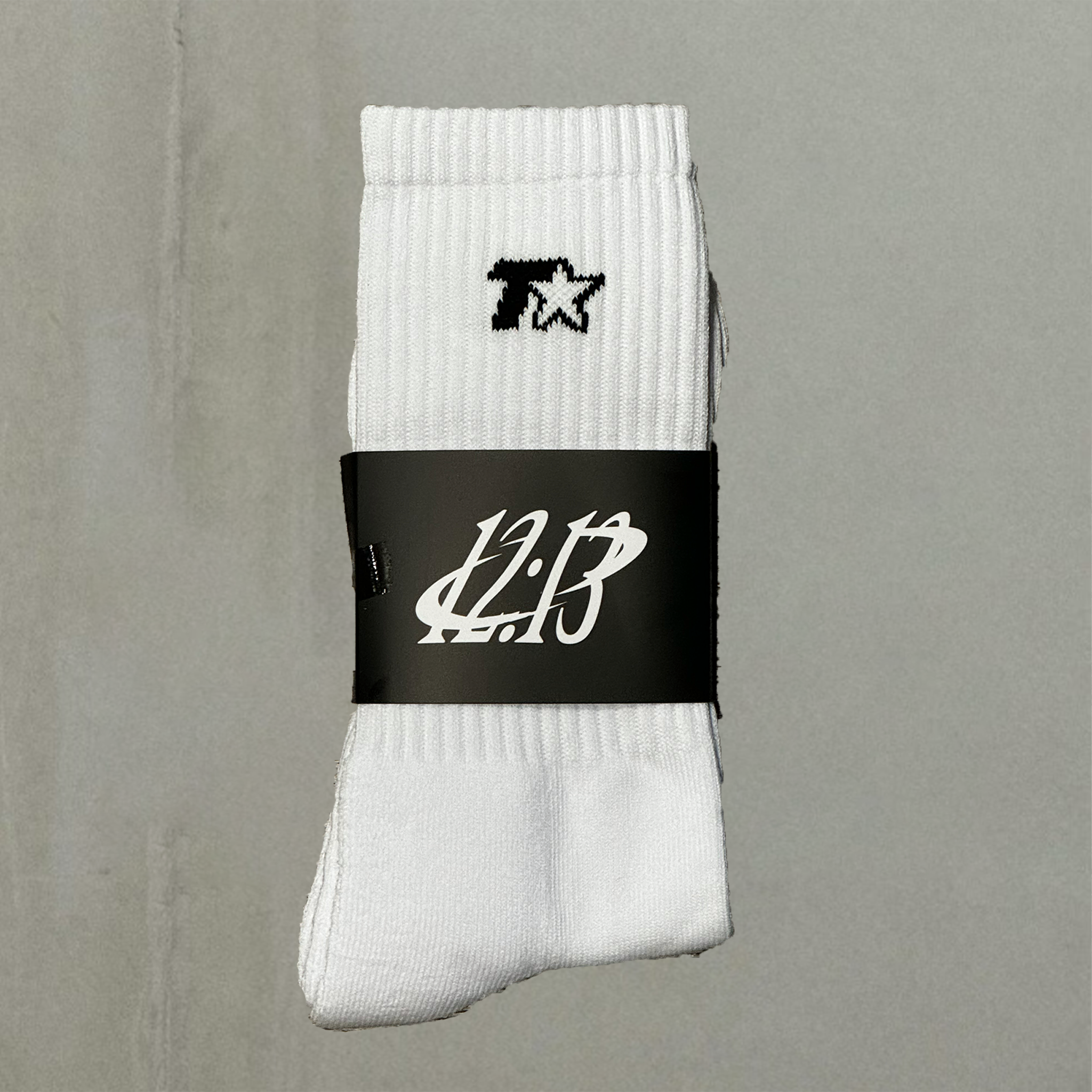 Star Sock - White