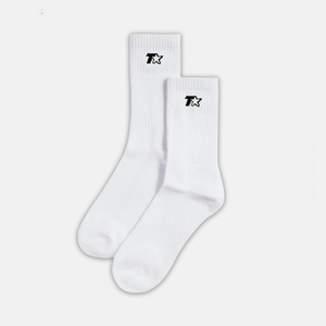 Star Sock - White