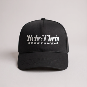 Sportswear Hat - Black/Green Underbrim