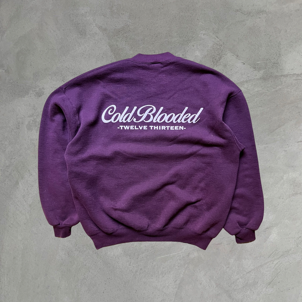 Vntg Russell Crewneck - Wine (S/M)