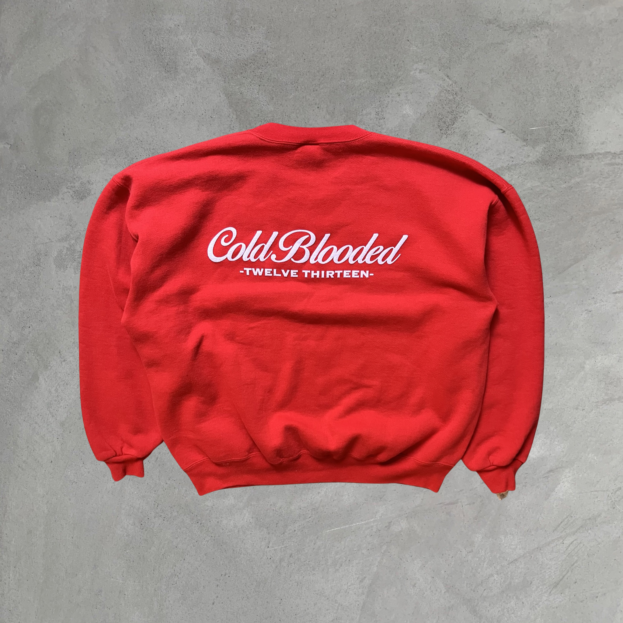 Vntg Russell Crewneck - Red (BOXY M)