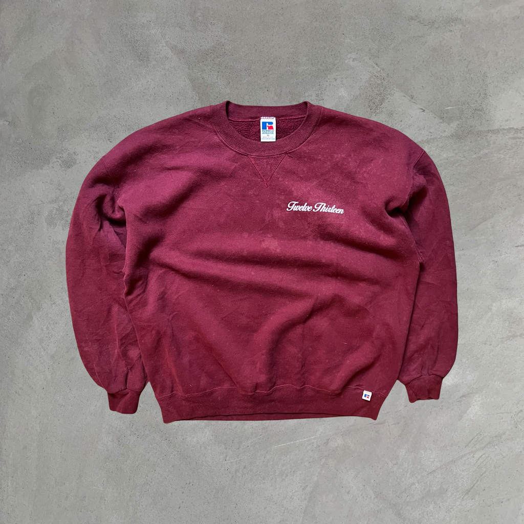 Vntg Russell Crewnecks - Maroon